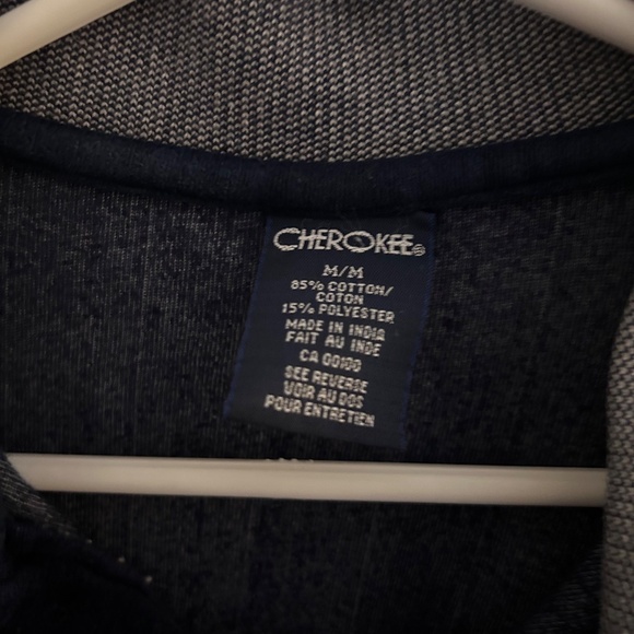 Velour Collared Quarter Button-Up - Picture 2 of 3